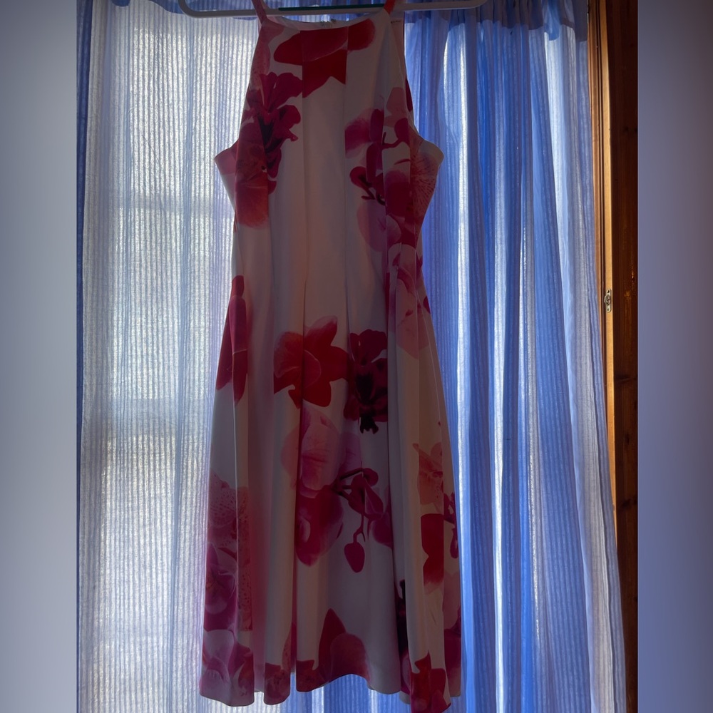 Womens floral Calvin Klein dress